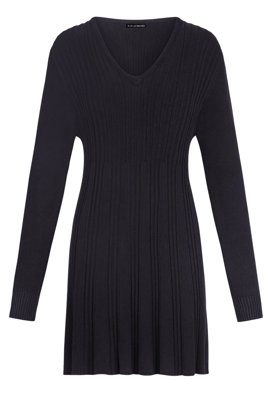 

Вязаное платье Kraimod Knitted dress, темно-синий