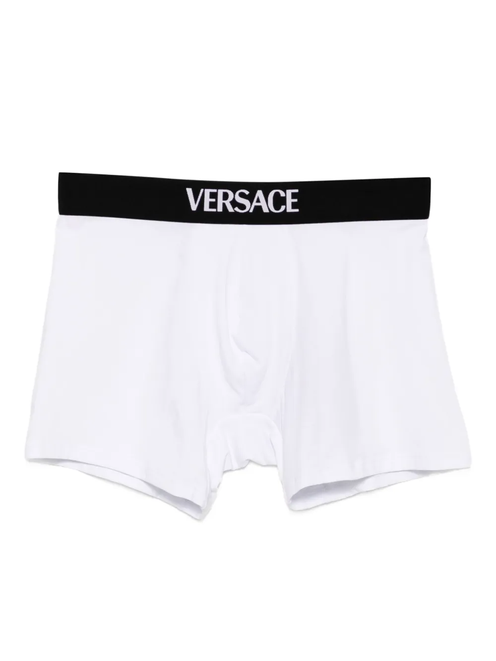 

Трусы-брифы с логотипом VERSACE, белый