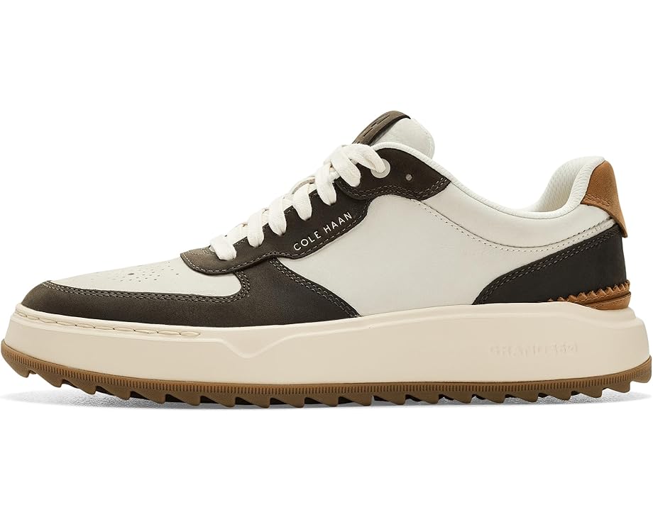 Мужские кроссовки Cole Haan Grandpro Crossover Golf, Ivory Wp/Deep Olive Wp/Ivory — фото 4