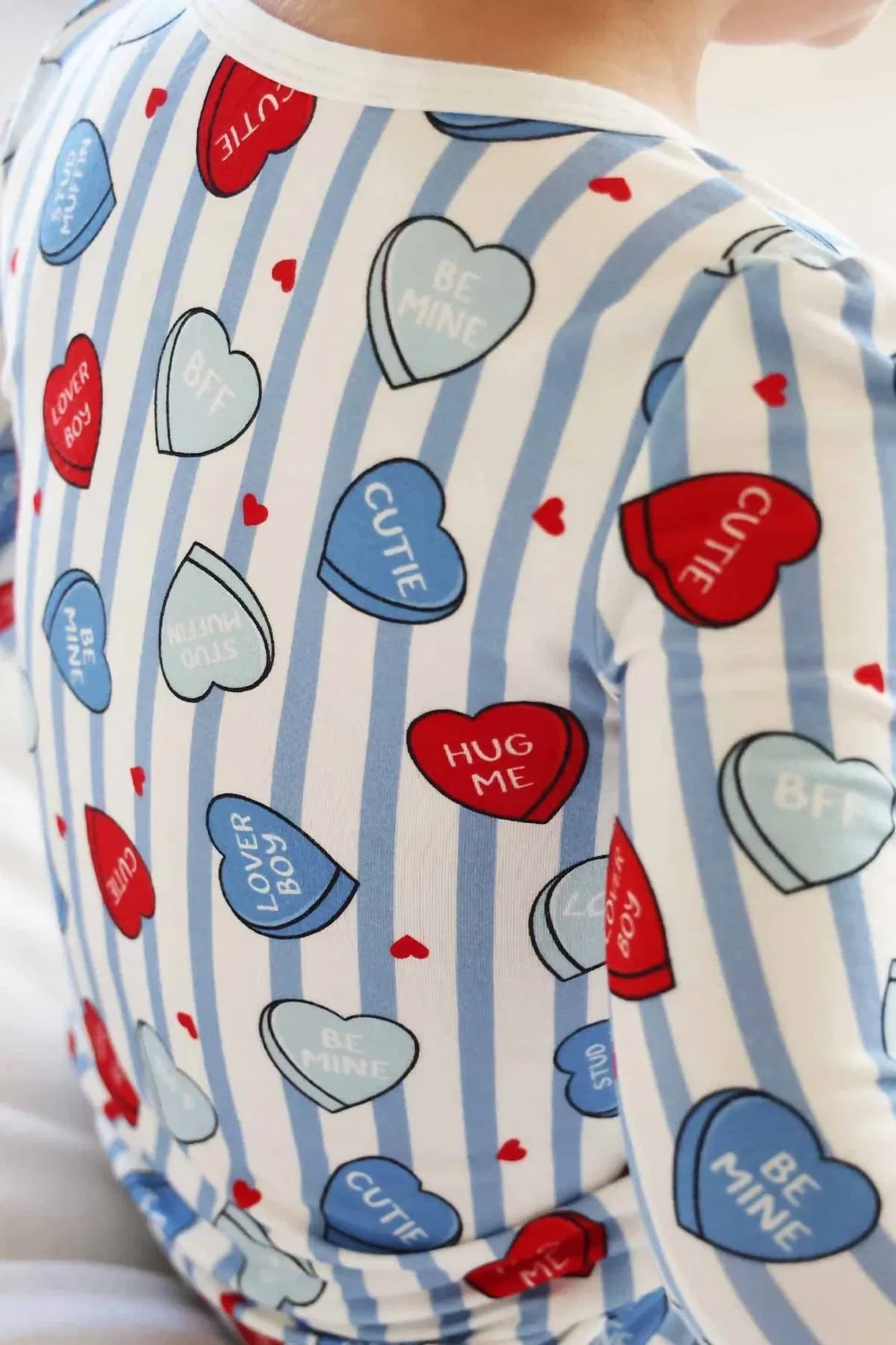 Caden Lane Пижамный комплект Sweet Like Candy из двух частей, синий — фото 4