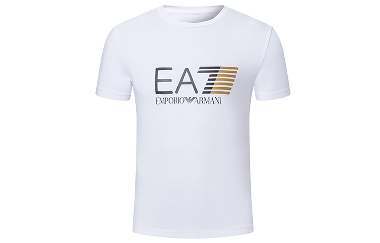 

Футболка мужская белая EA7 EMPORIO ARMANI