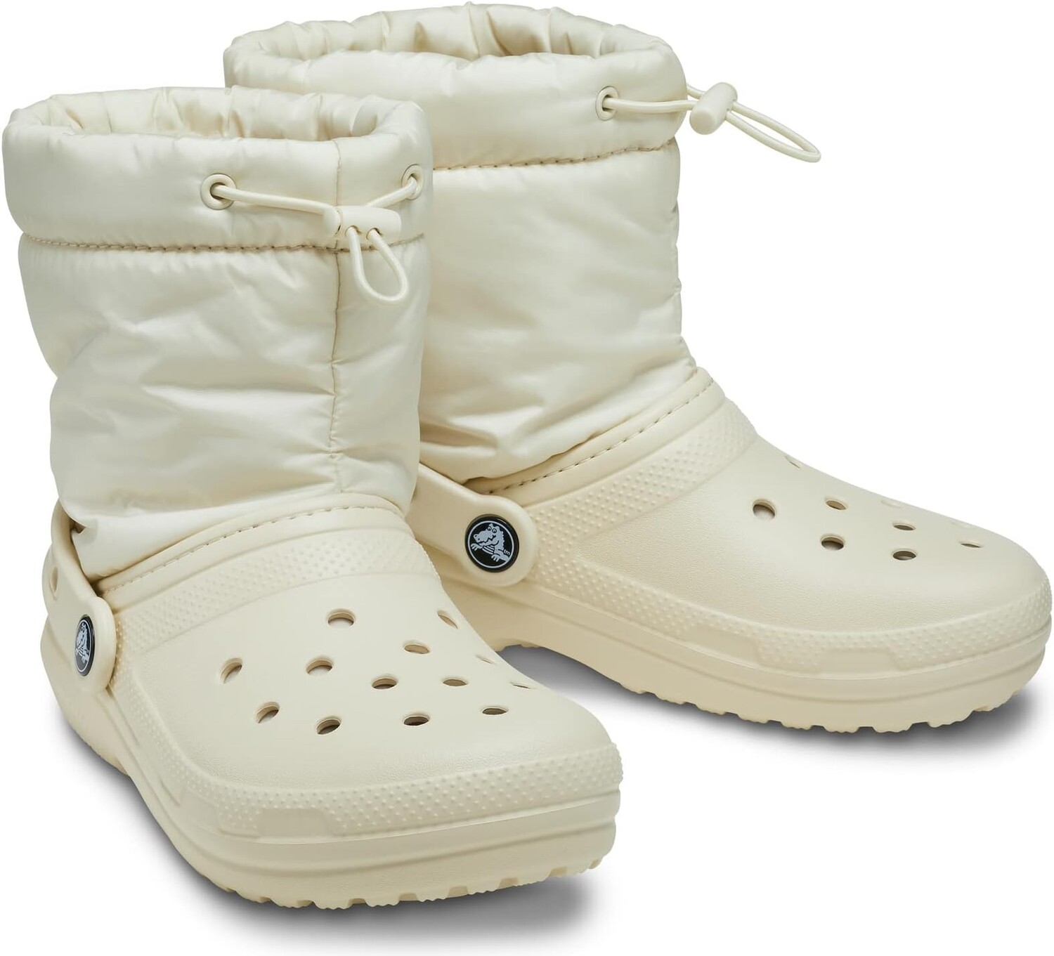 

Ботинки Crocs Classic Lined Neo Puff Boot, цвет Bone
