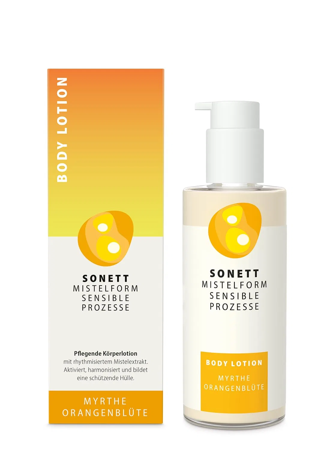 Лосьон для тела Sonett Mistel Shape с миртом и флердоранжем, 145 мл Sonett
