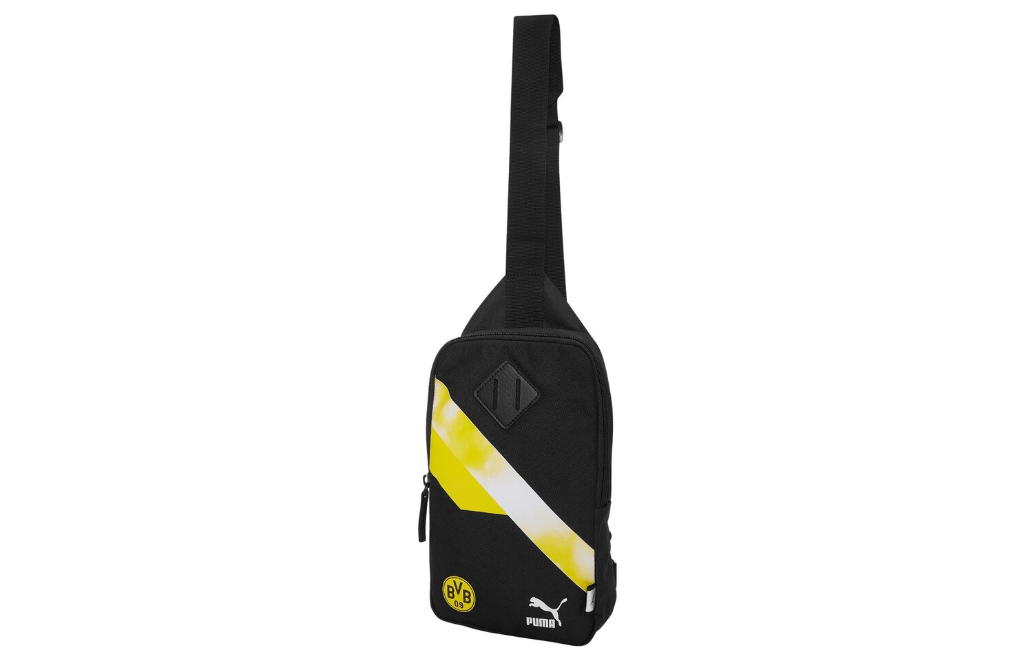 

Сумка через плечо унисекс Puma, Black electronic yellow