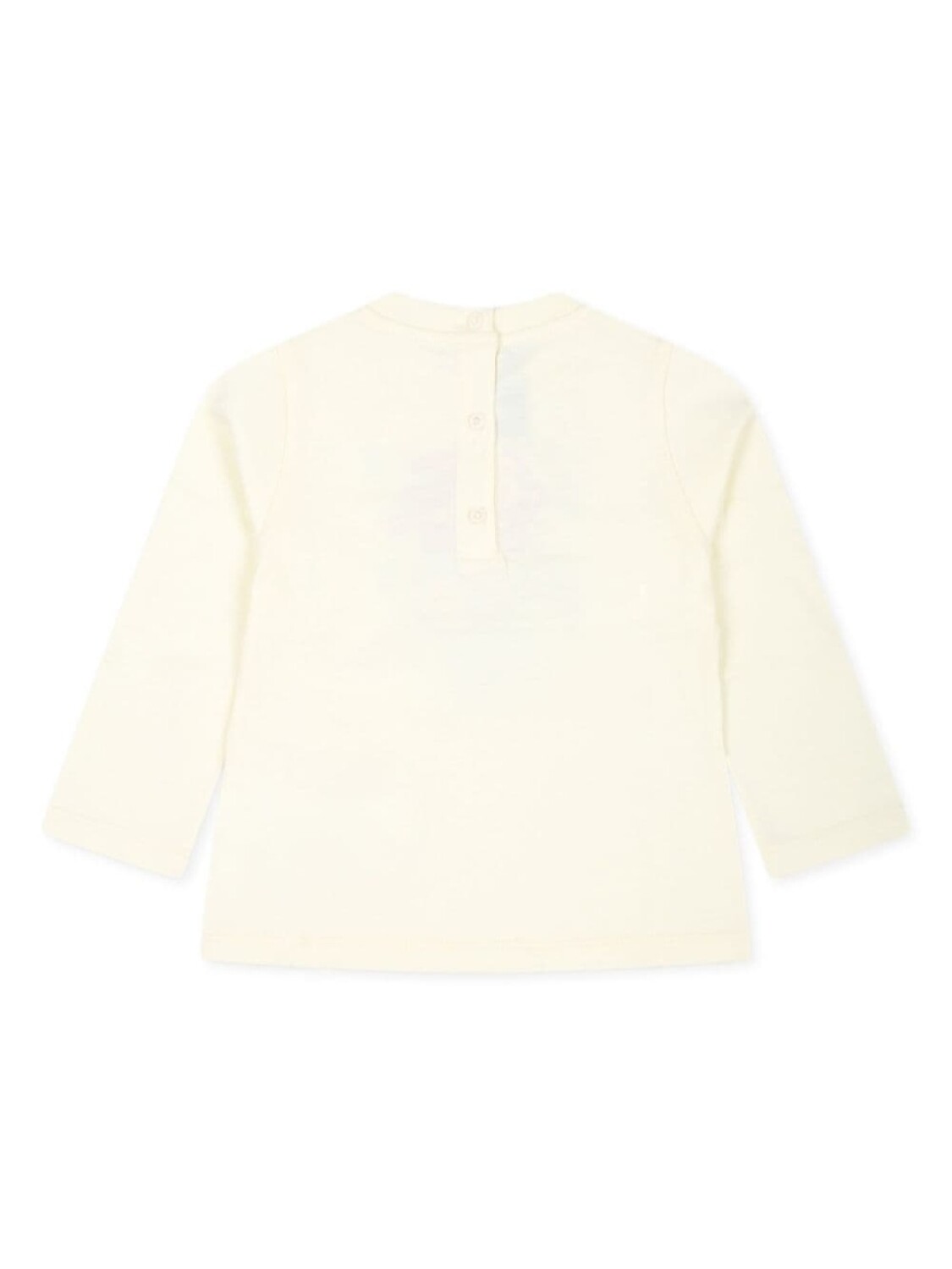 ETRO KIDS хлопковая толстовка с вышитым логотипом, нейтральный цвет — фото 2