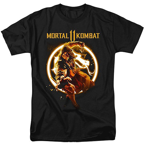 

Футболка mortal kombat 11 scorpion flames Licensed Character