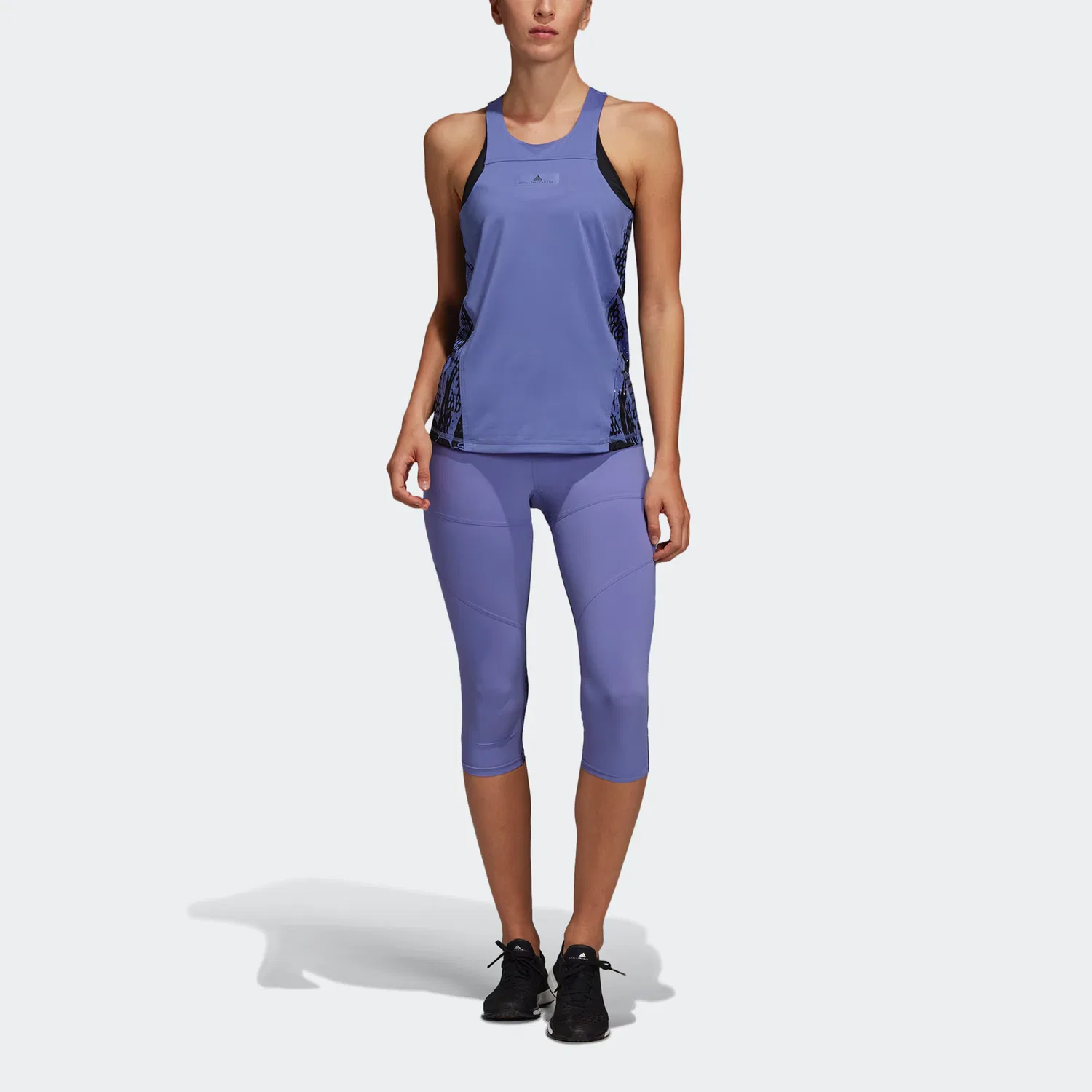 Жилет спортивный Adidas x Stella McCartney фиолетовый — фото 3