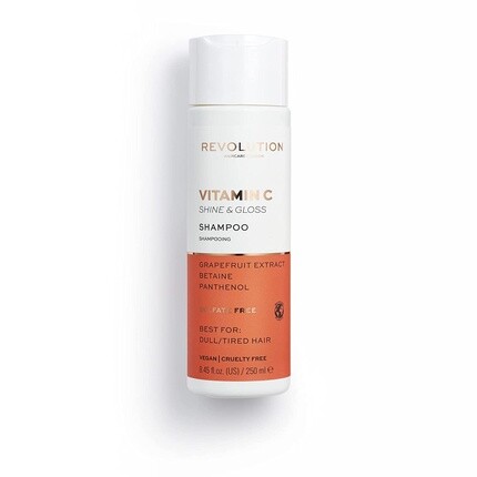

Revolution Haircare Шампунь для блеска и блеска с витамином С для тусклых волос 100 мл, Makeup Revolution