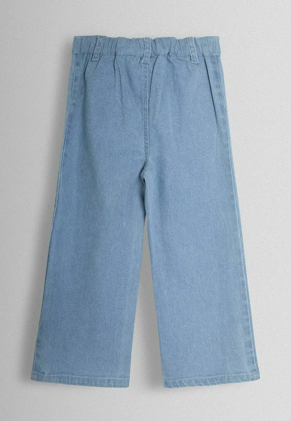 Широкие накладные карманы, мешковатые джинсы Jojo Maman Bébé, Denim Blue — фото 2