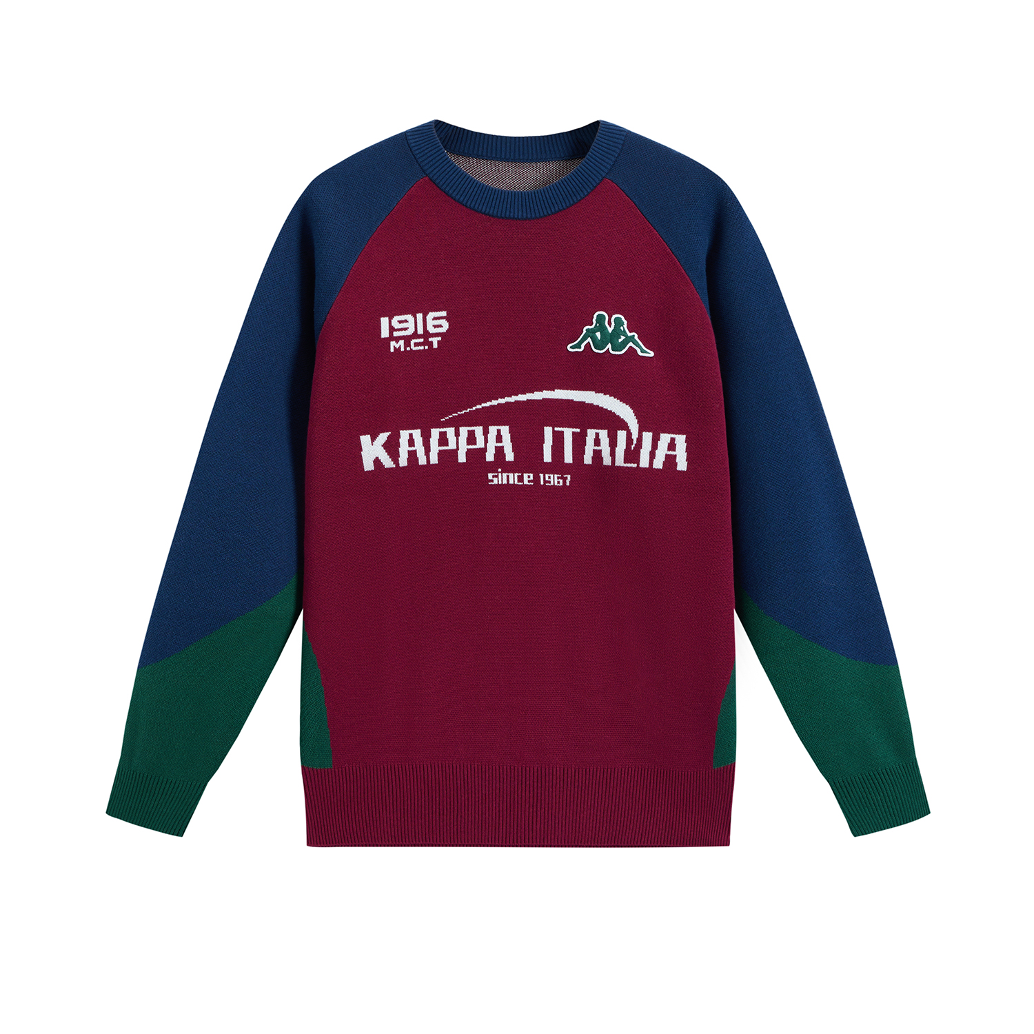 

Толстовка KAPPA 1916 унисекс многоцветная, красный