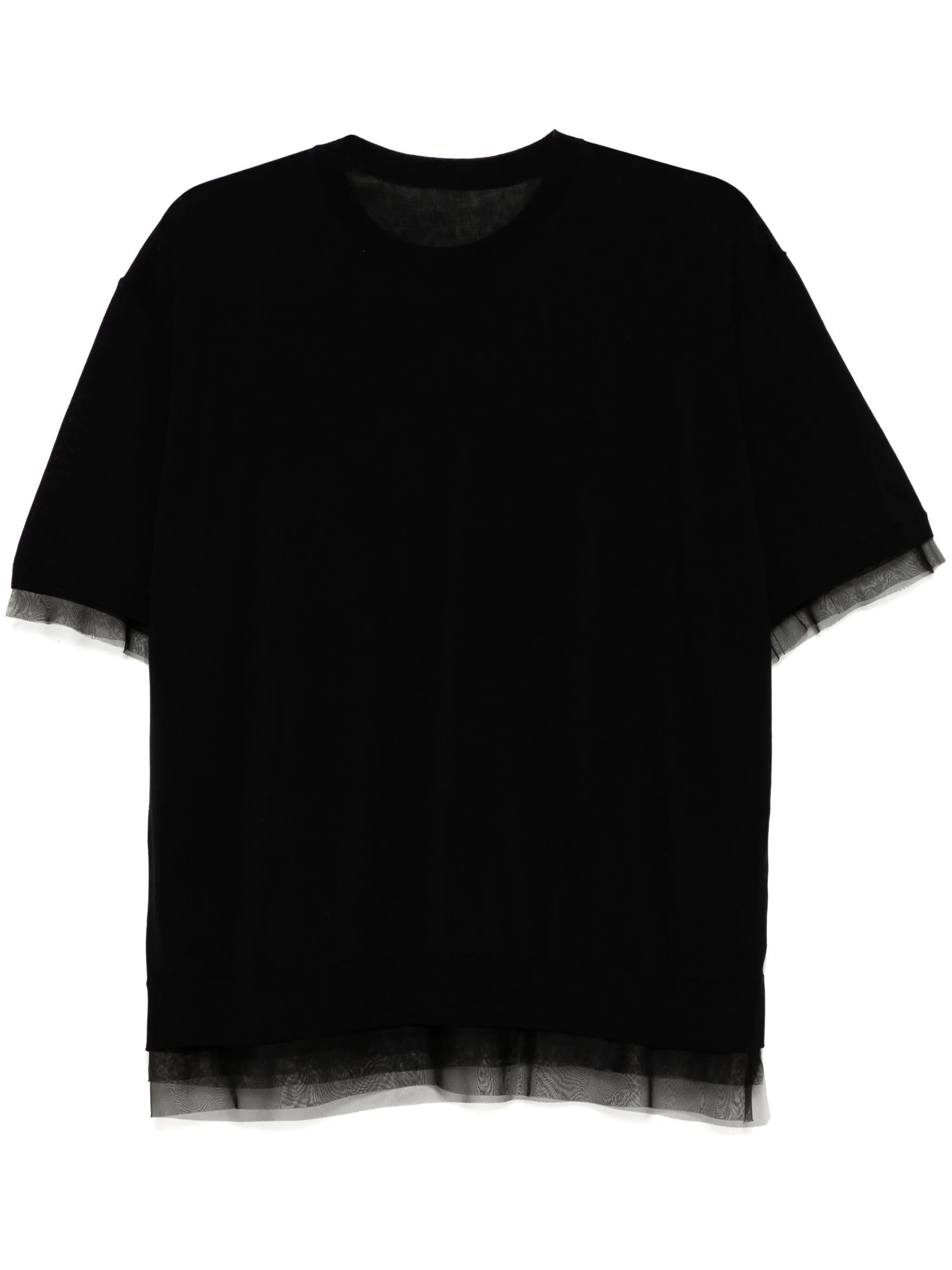 

Джемпер с короткими рукавами Jnby, черный