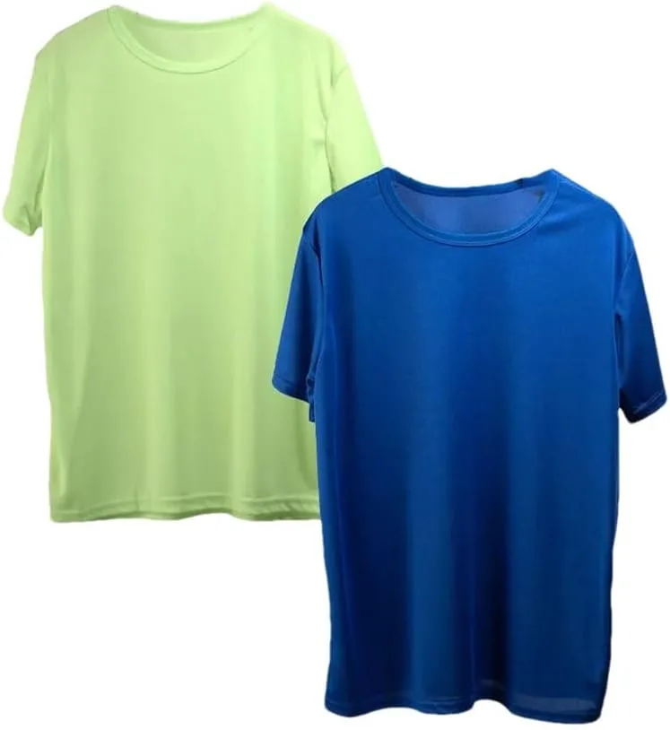 

Мужские футболки Quick Dry 2 шт для фитнеса и бега