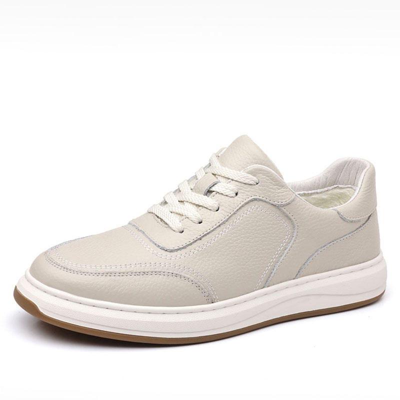 

Devanro Низкие скейтерские кроссовки унисекс экрю, цвет Ecru