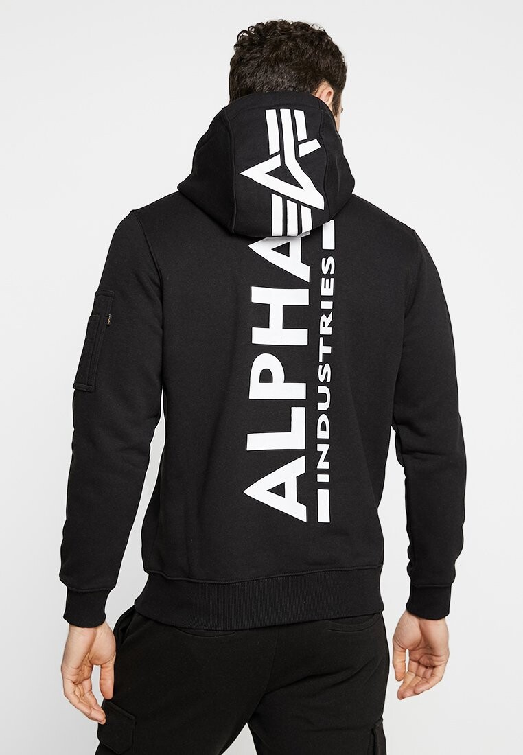 

Худи Alpha Industries, черный
