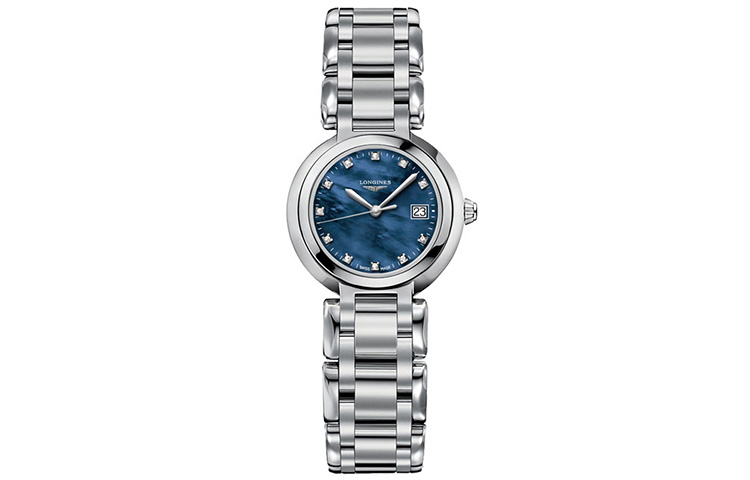 

LONGINES Женские часы Heart Moon Collection с кварцевым механизмом, 26,5 мм, синий циферблат