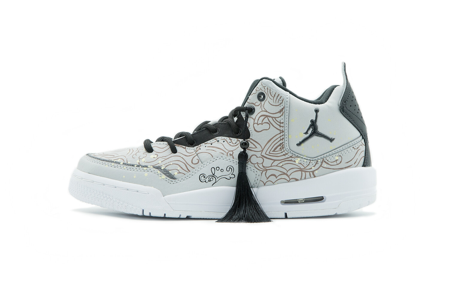 

Кроссовки Jordan Courtside 23 Skateboarding Shoes Women's Mid-top Pink/Black, розовый