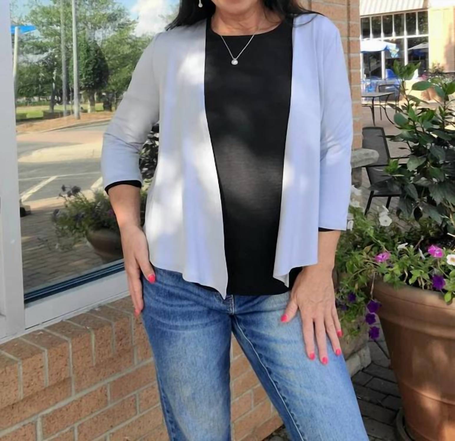 

Короткая куртка в облаке PURE essence, цвет cloud