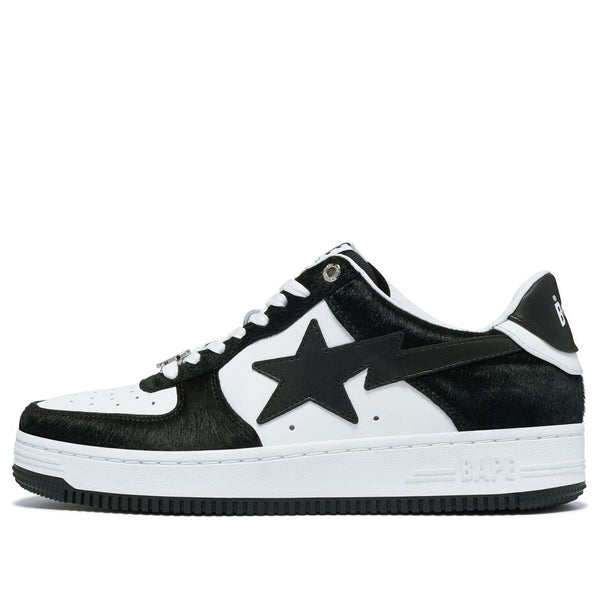 

Кроссовки bape sta #1 'black fur' A Bathing Ape, черный