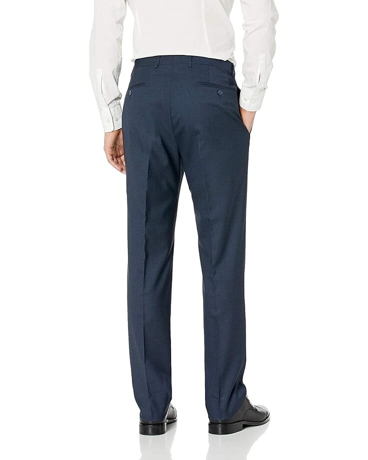 Брюки Calvin Klein Slim Fit Dress, темно-синий — фото 3