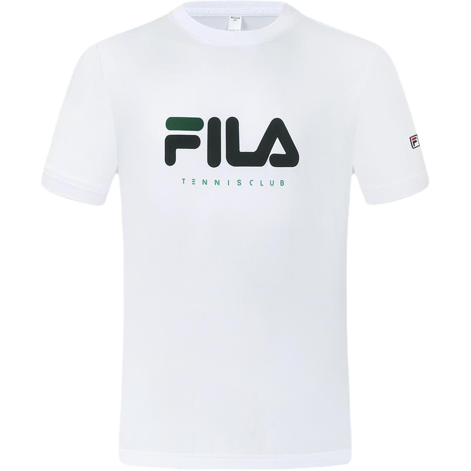 

FILA Футболка мужская нефритово-белая, Белый, FILA Футболка мужская нефритово-белая