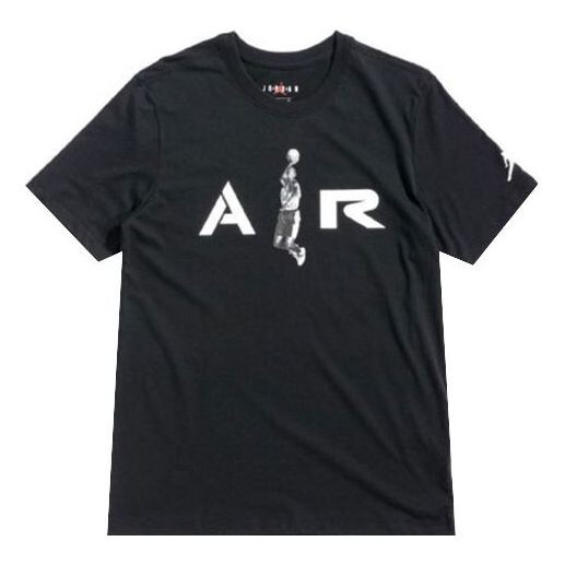 

Футболка фото баскетбол футболка мужская Air Jordan, черный