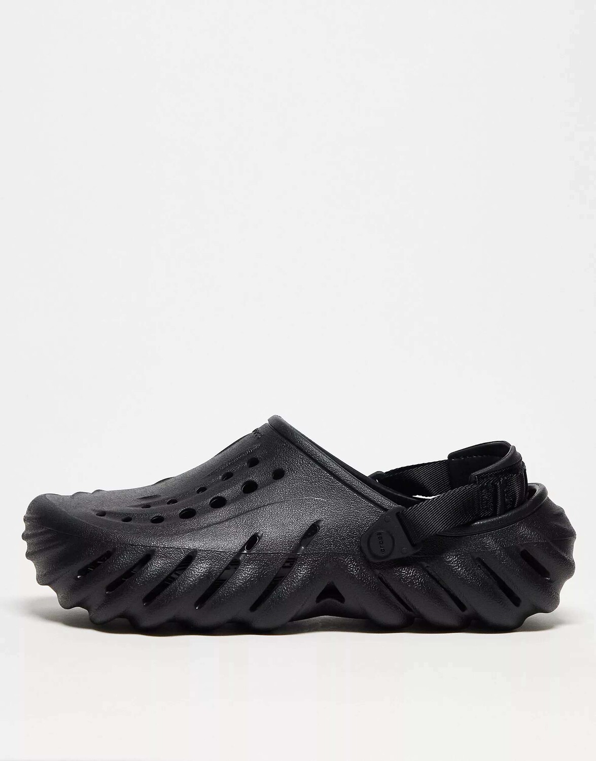 

Черные сабо Crocs echo
