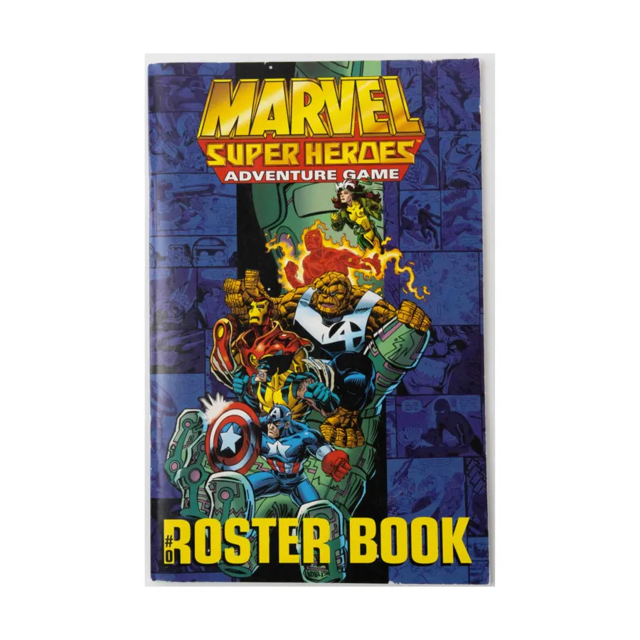 

Marvel Super Heroes Adventure Game - Roster Book Only!, Marvel Super Heroes - SAGA (TSR), мягкая обложка