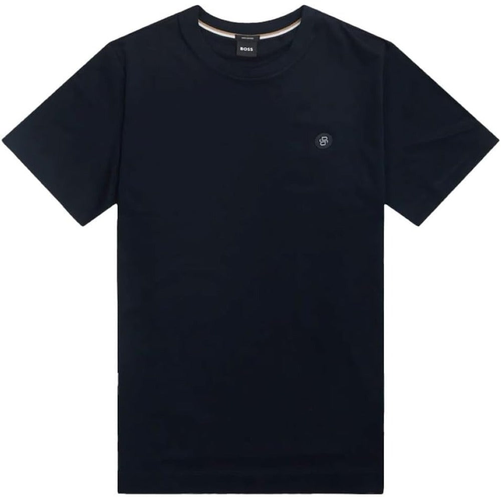 

Футболка Hugo Boss Men's Taut 01 с коротким рукавом и круглым вырезом, черная