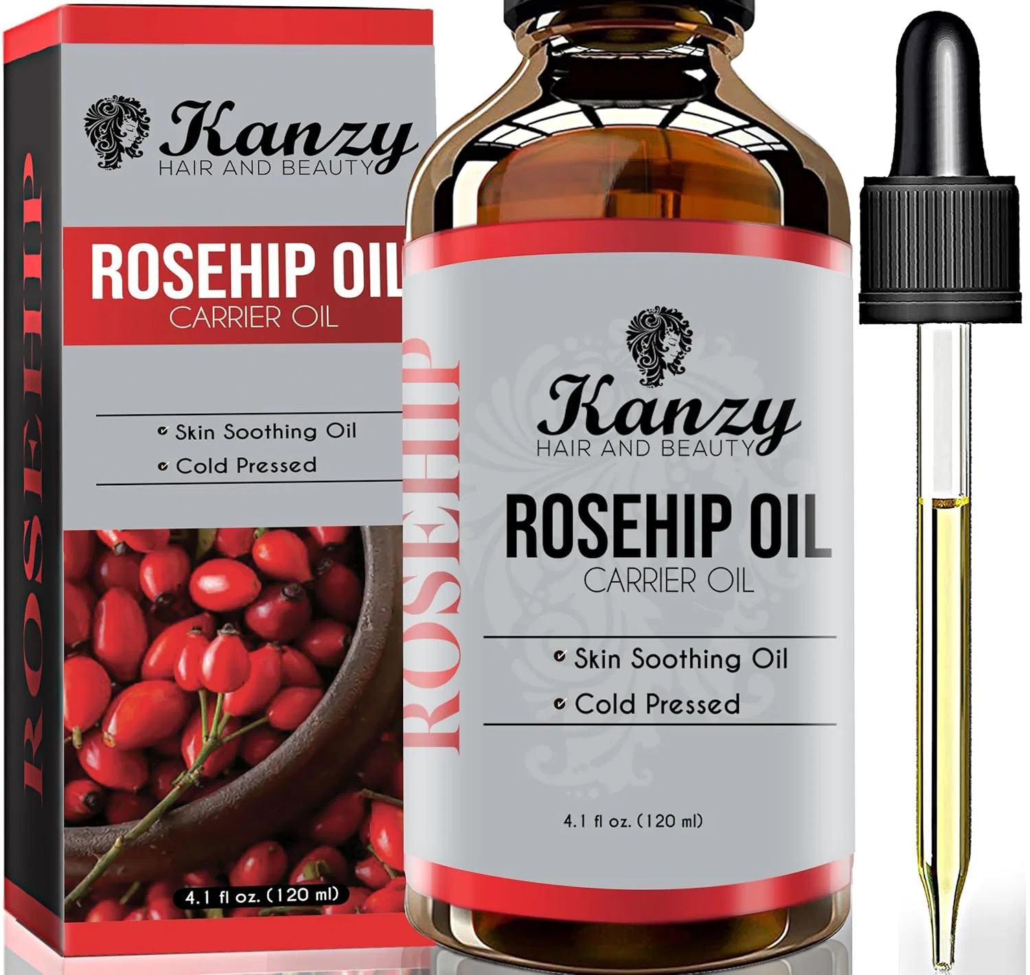 Тоник Kanzy Hair And Beauty — Органическое масло шиповника холодного отжима от, 120 мл