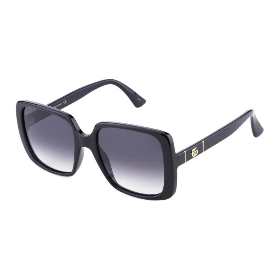 

GUCCI Квадратные солнцезащитные очки женские черные, Black