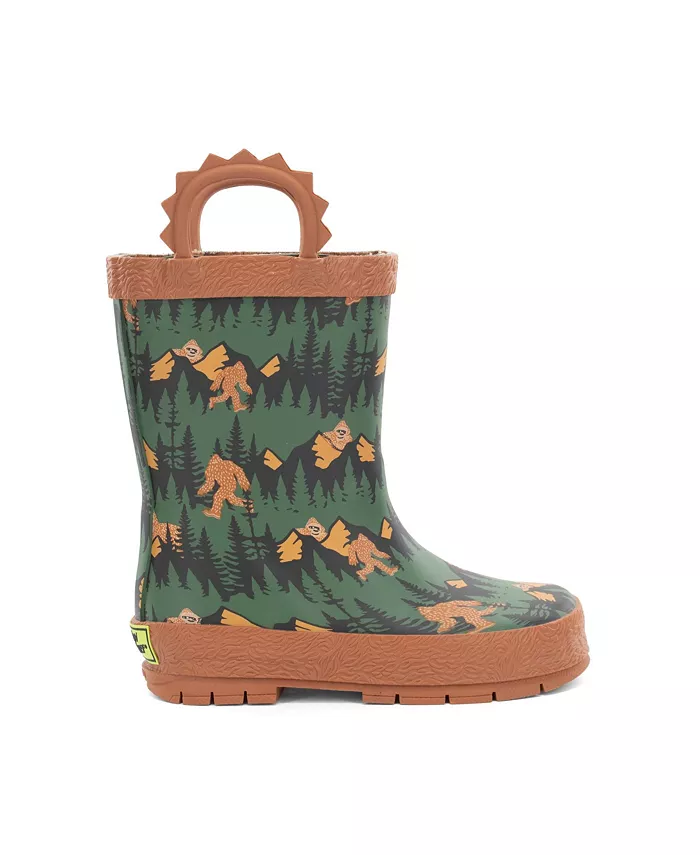 

Детские резиновые сапоги Bigfoot Western Chief, зеленый