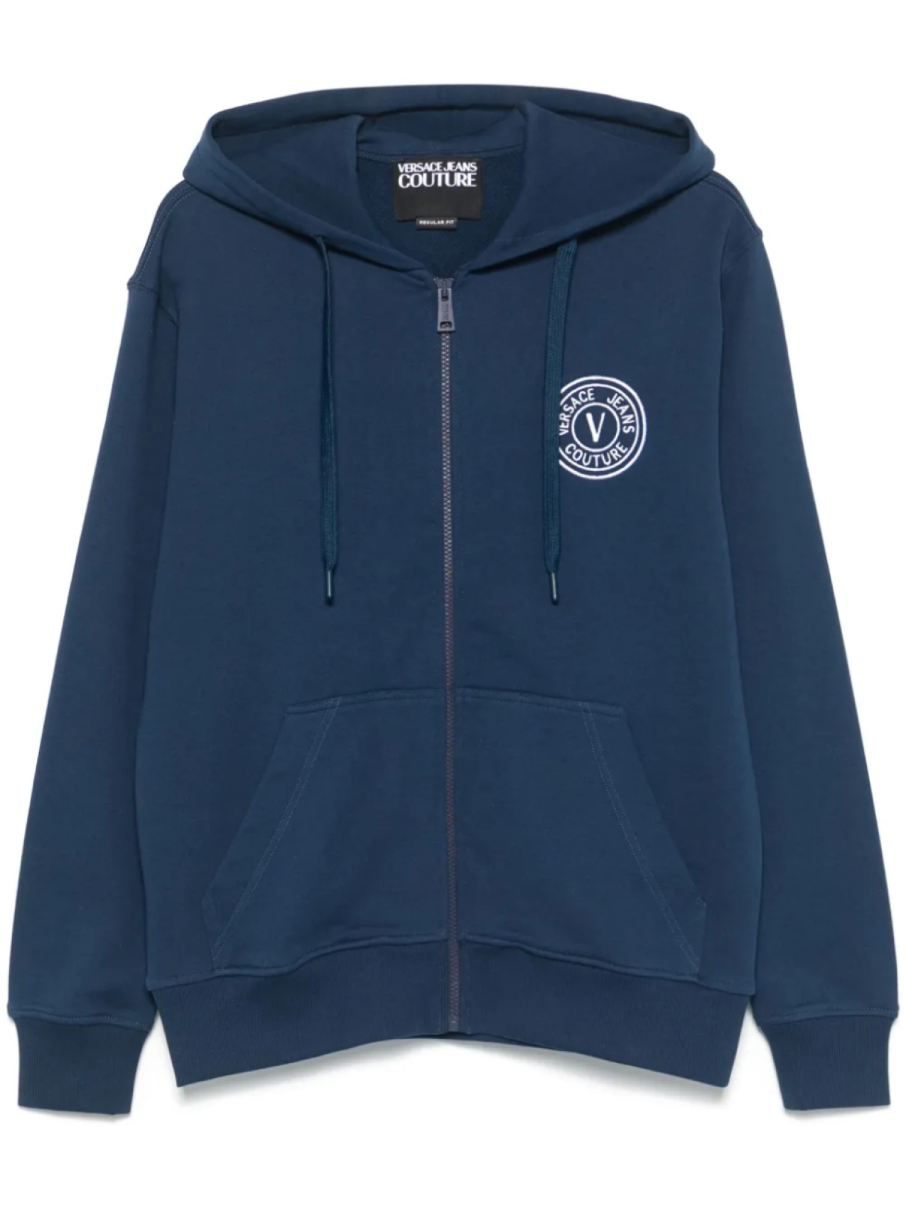 

Толстовка с вышитым логотипом Versace Jeans Couture, синий