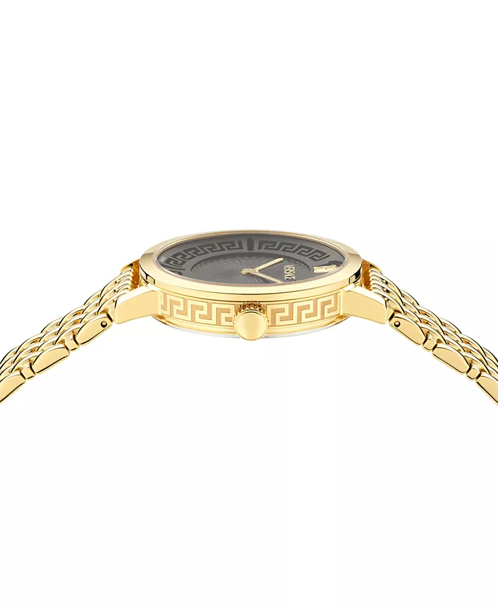 Женские наручные часы Swiss Greca Fortuna Gold Ion Plated, 35 мм Versace — фото 2
