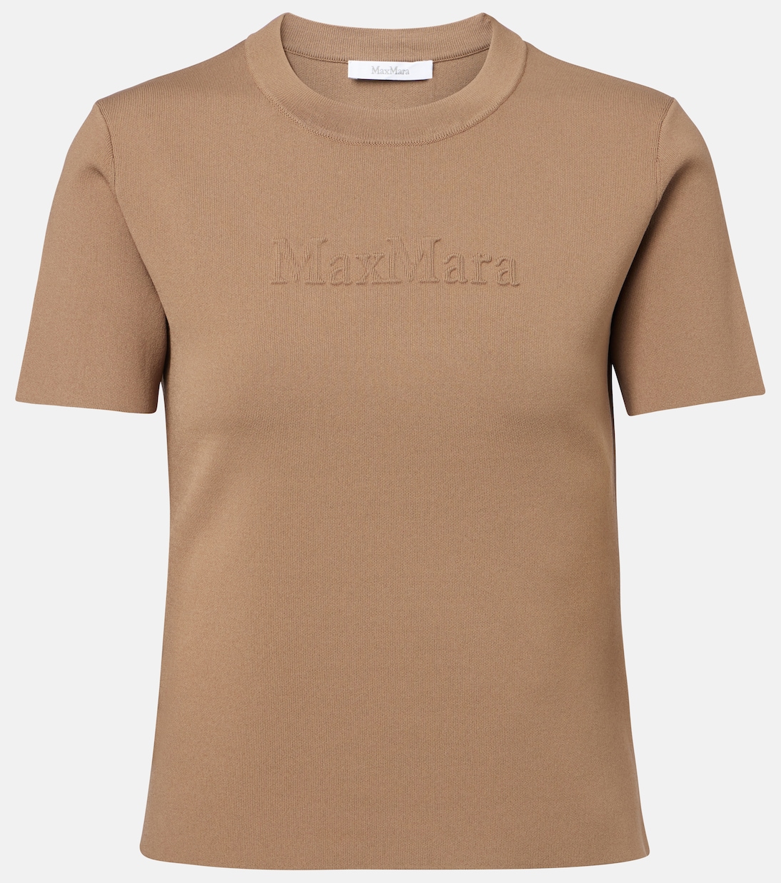 

Футболка с вышитым логотипом Max Mara, Noce