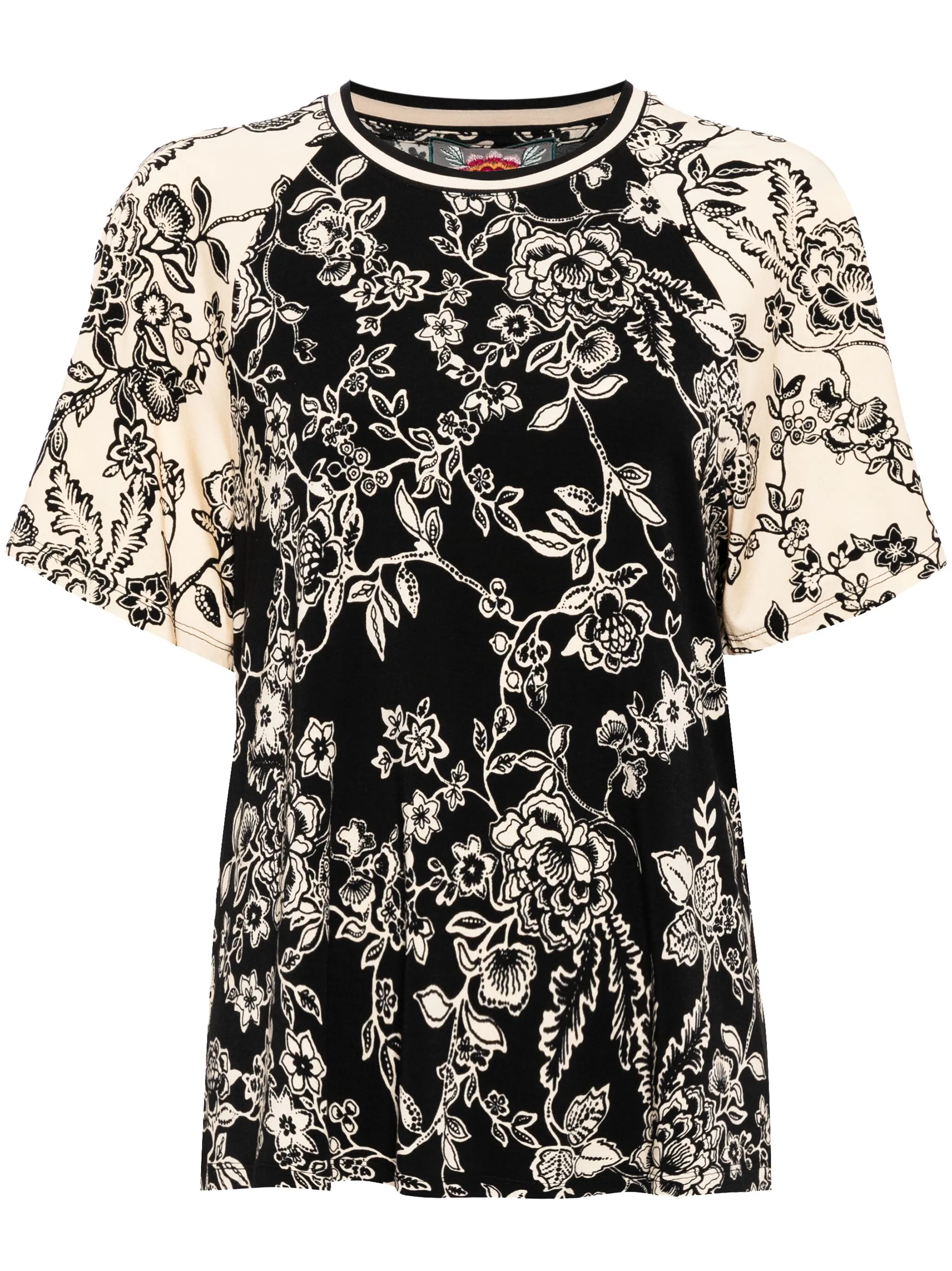 

Футболка The Janie Favorite Johnny Was, черный