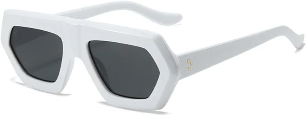 

Солнцезащитные очки с защитой UV400 | Градиентные прозрачные линзы с леопардовым принтом | Для женщин и мужчин | Для занятий спортом на открытом воздухе и вождения DSVIGF, White Black