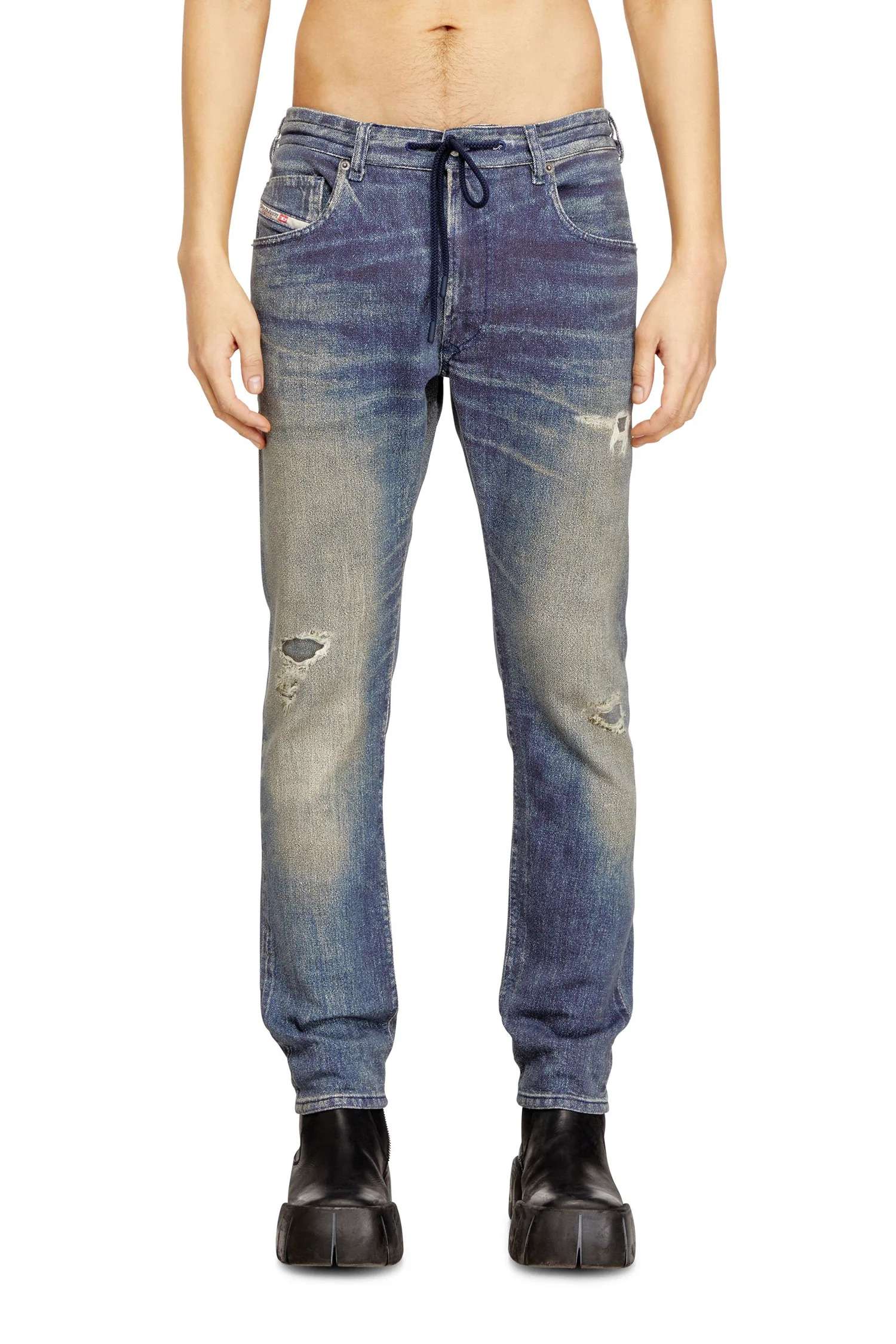 Мужские джинсовые джинсы Jog 2032 D-KROOLEY-B JOGG Diesel, Indigo Blue