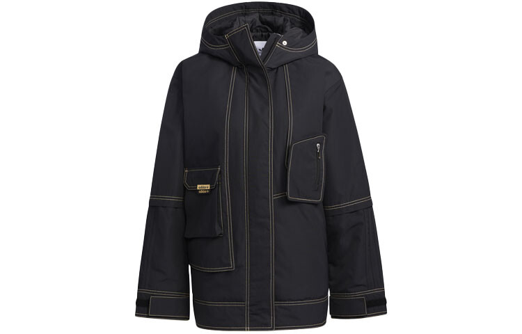 

Женская стеганая куртка Adidas Originals, цвет Black, Черный, Женская стеганая куртка Adidas Originals, цвет Black
