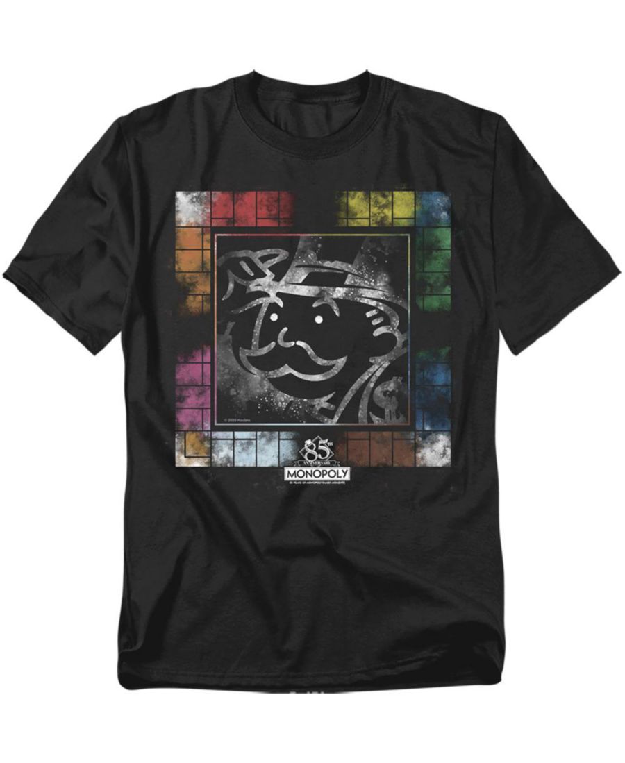 

Мужская футболка с изображением настольной игры Dusty Monopoly, Black, Черный, Мужская футболка с изображением настольной игры Dusty Monopoly, Black