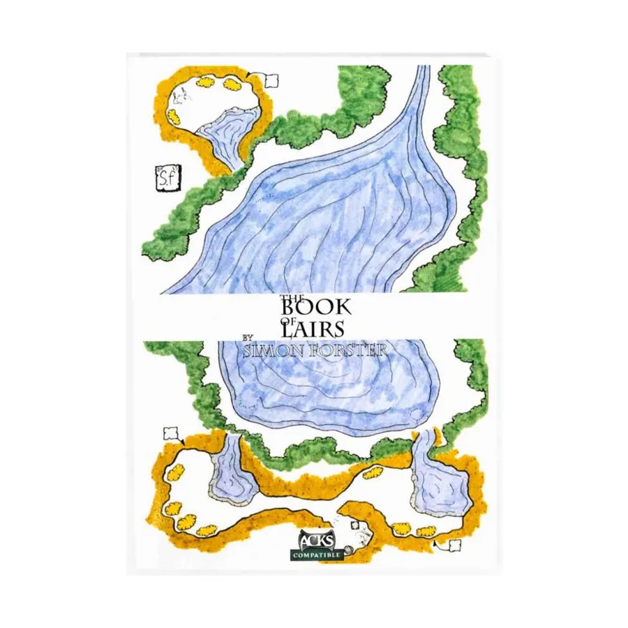 

Book of Lairs, Role Playing Games (Simon Forster), мягкая обложка