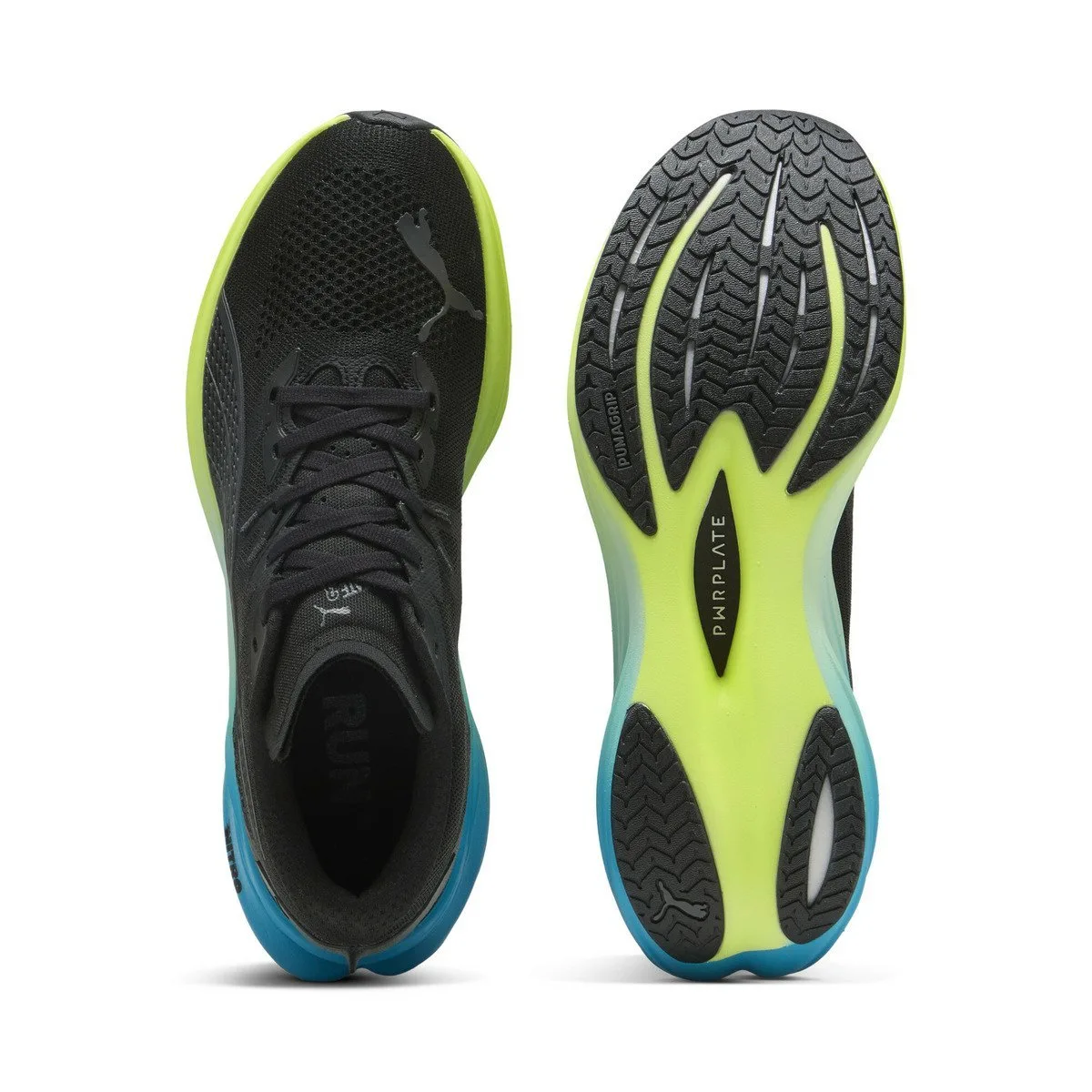 Мужские беговые кроссовки Deviate Nitro 3 PUMA, PUMA Black-Spee — фото 4
