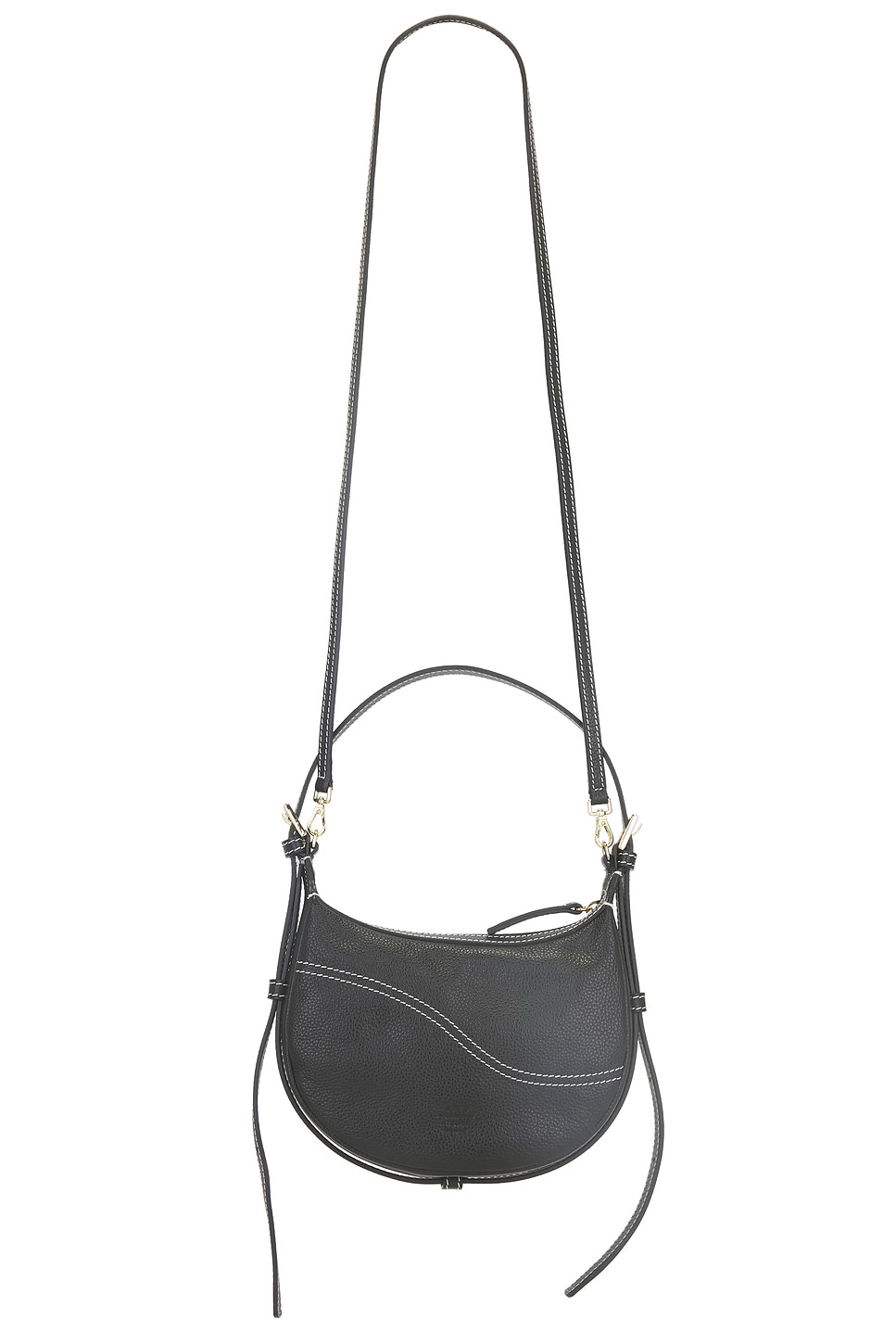 

Сумка через плечо Silea Atp Atelier, black & contrast stitch