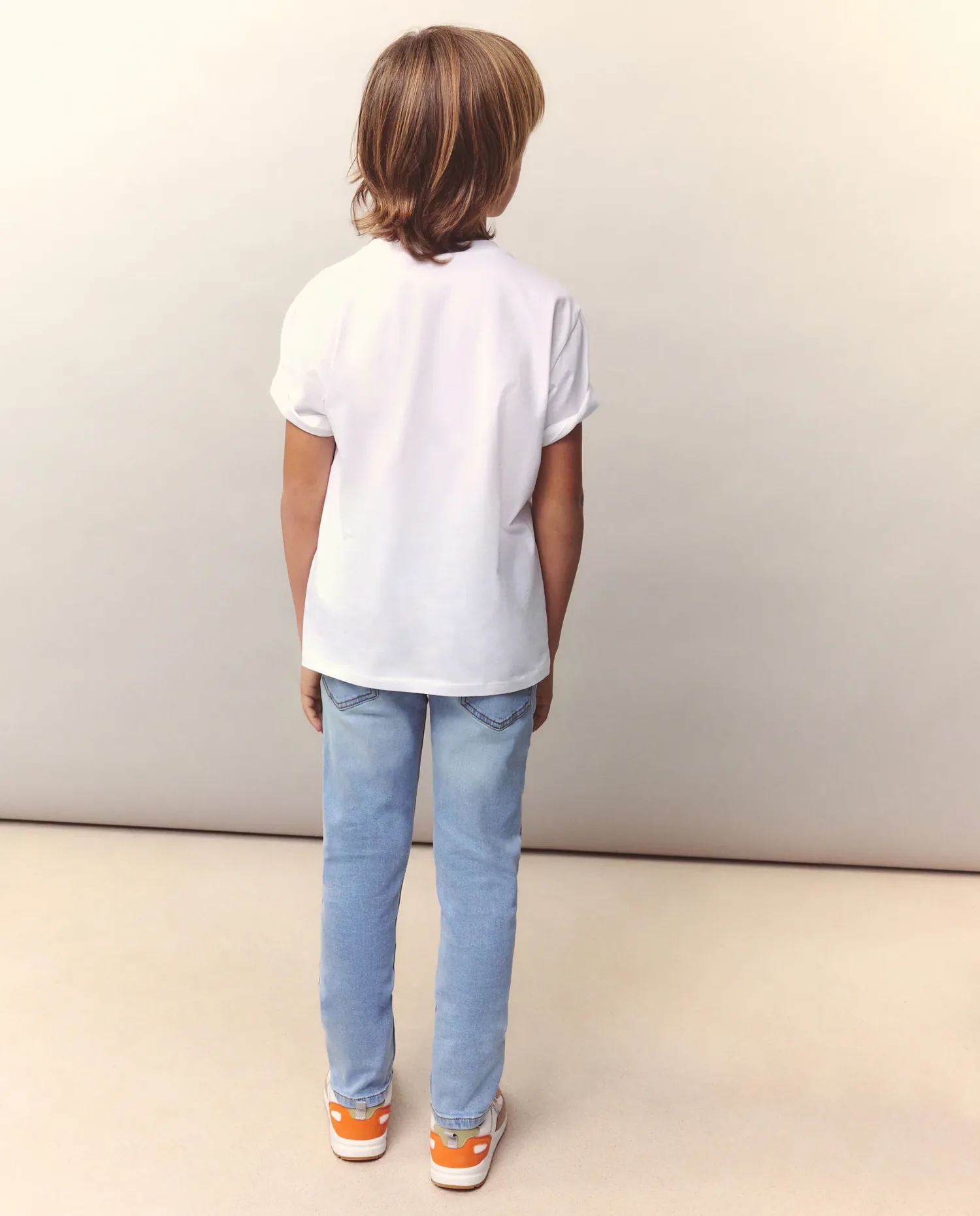 Детские skinny джинсы Kids El Corte Inglés, 490 Petróleo — фото 3