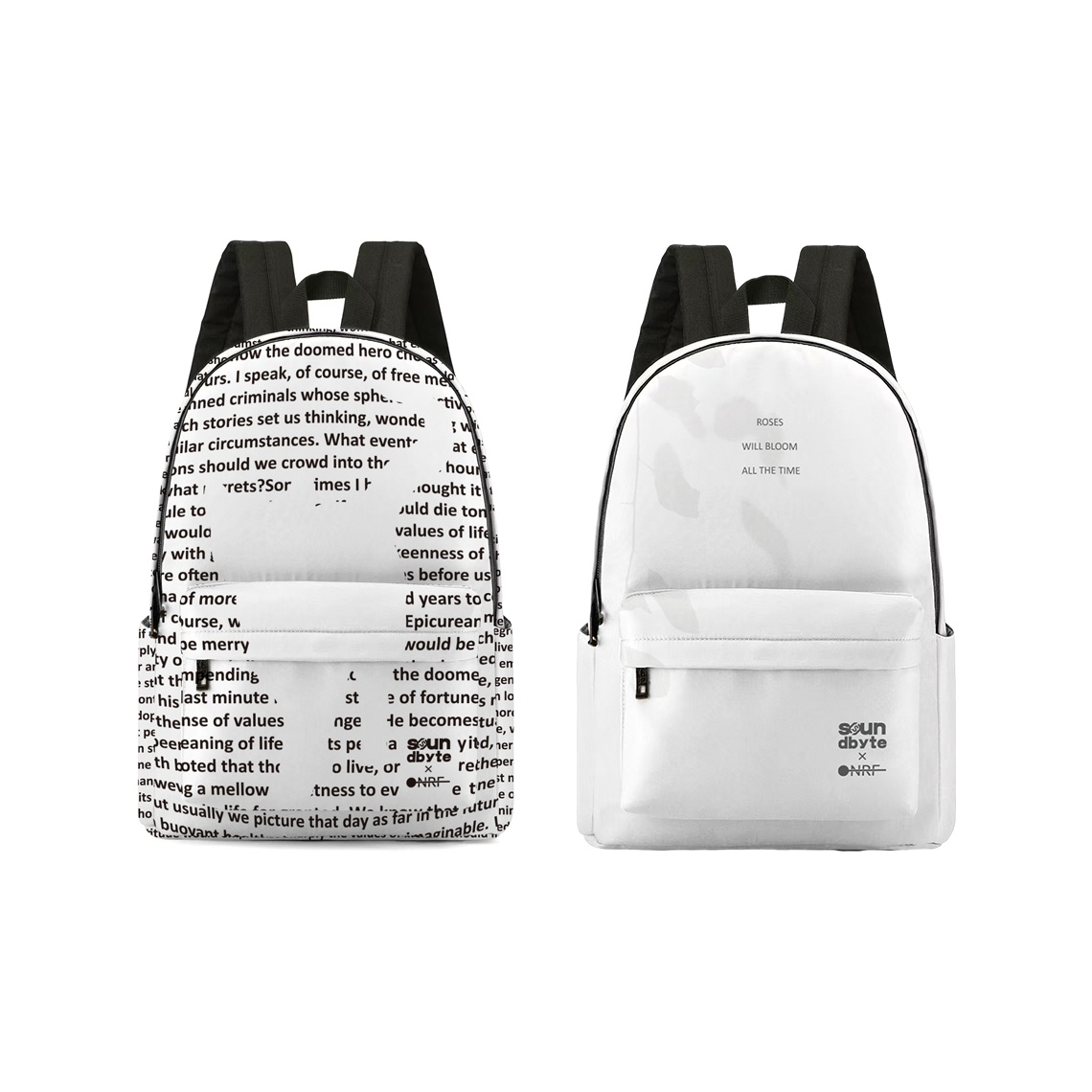 

ONRF Полиэстеровый рюкзак унисекс белый, White Combo 3