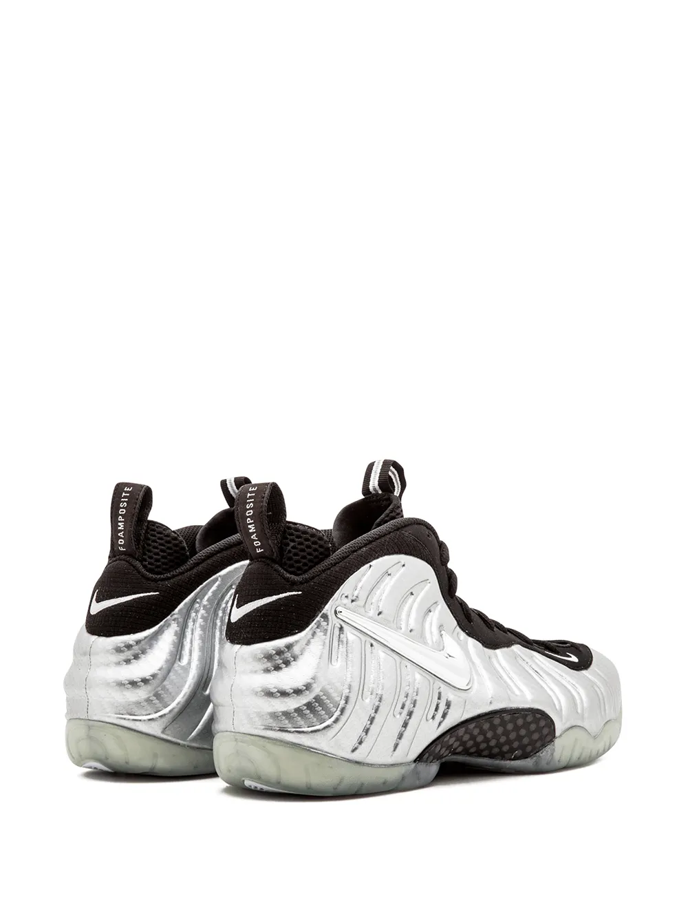 Кроссовки Air Foamposite Pro Nike, серебряный — фото 3