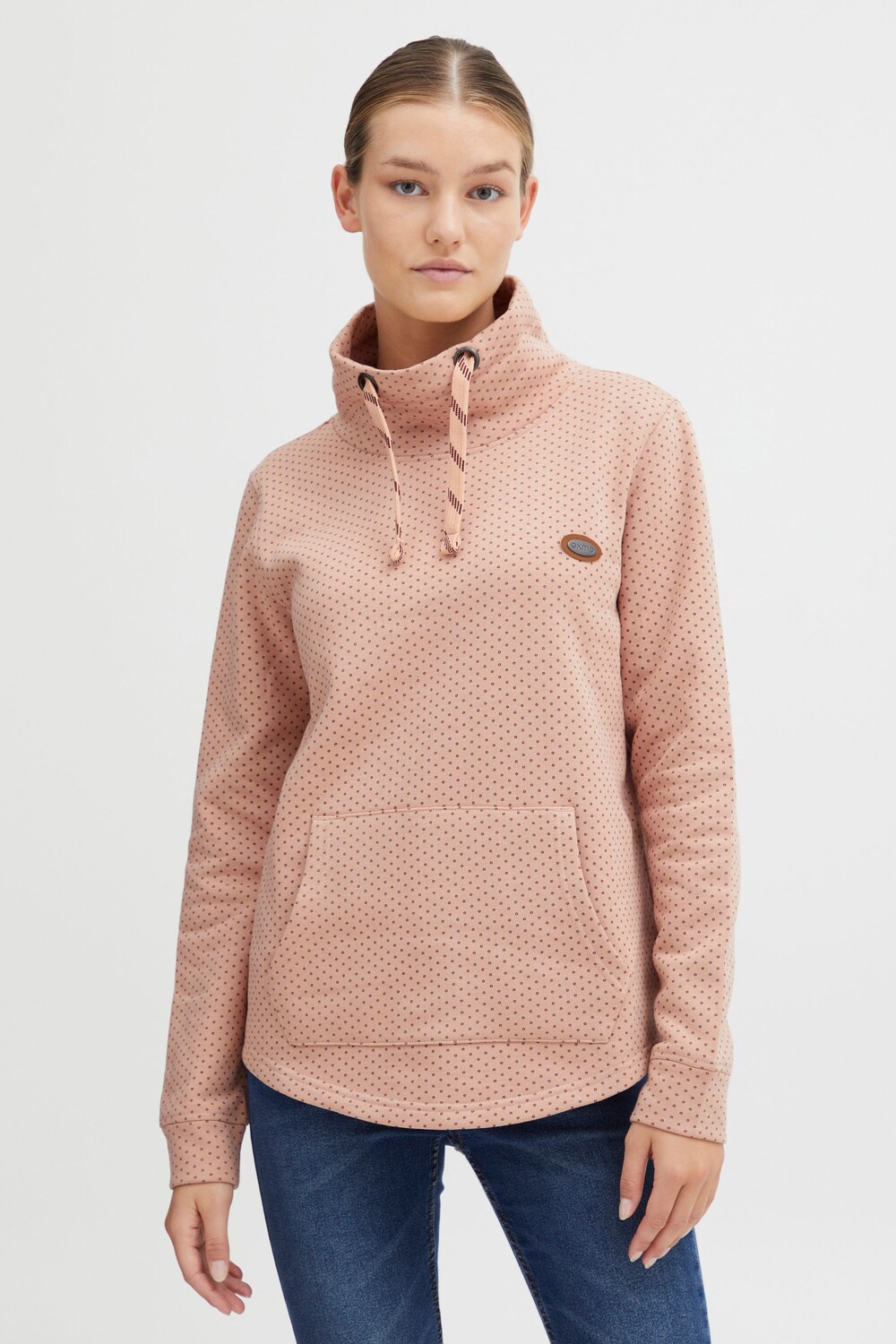

Толстовка Oxmo Stehkragenpullover OXAmini Tube SW, розовый