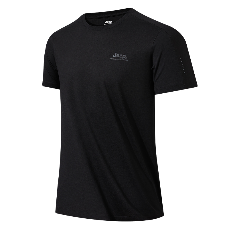 

Футболка с втачными рукавами мужская Jeep, Платановый зеленый