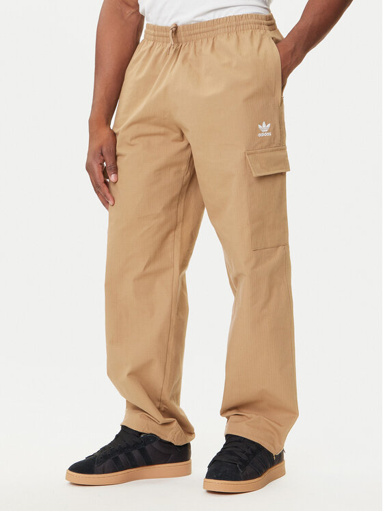 

Джоггеры loose fit Trefoil Essentials JX3912 Adidas, бежевый