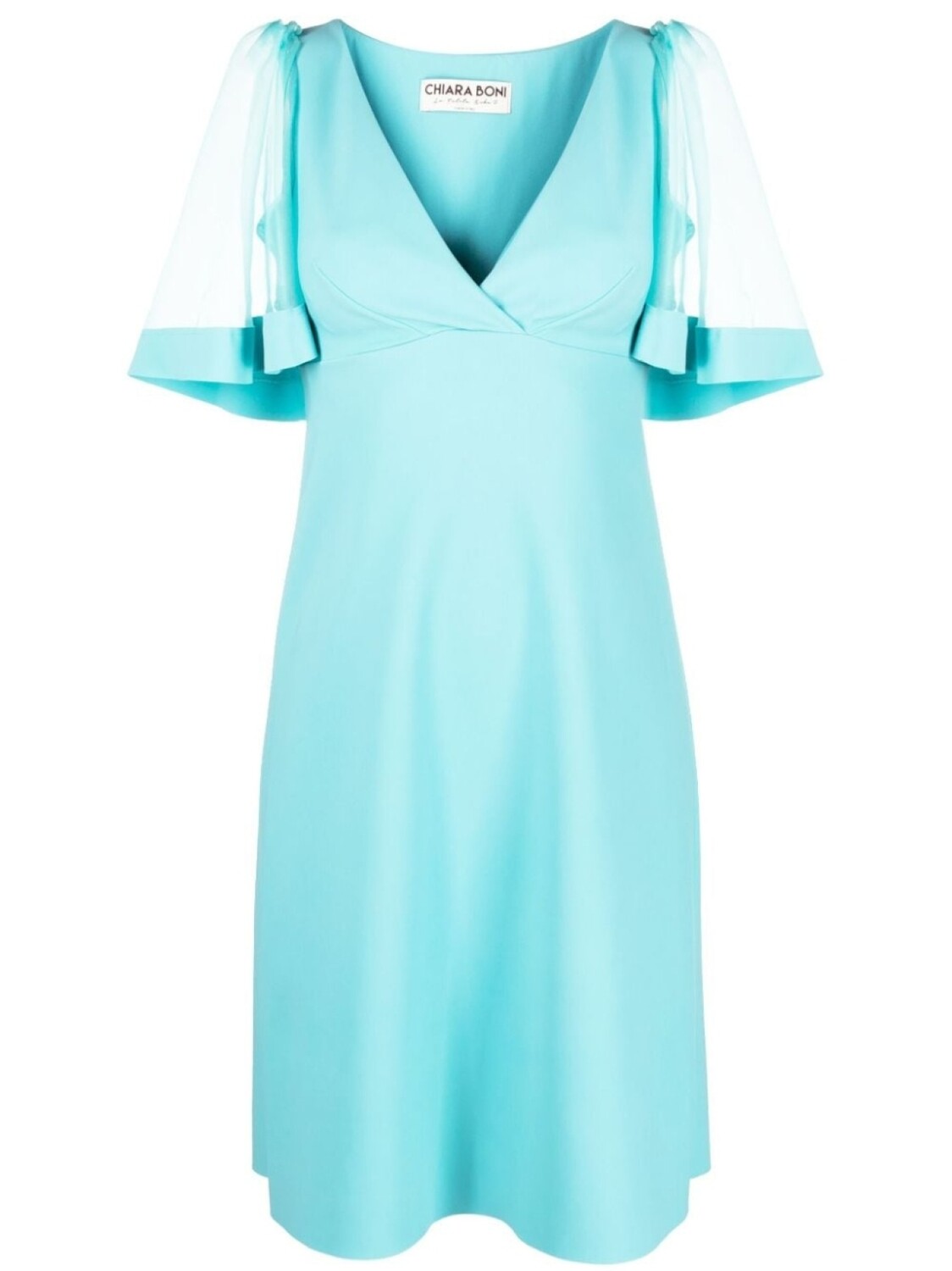 

CHIARA BONI La Petite Robe платье Rema с V-образным вырезом, синий