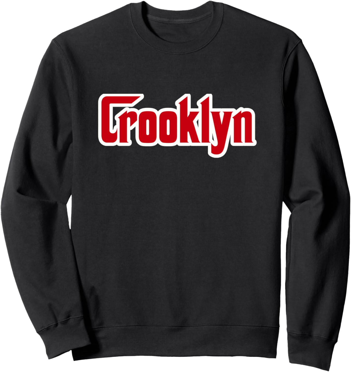 

Всегда милый - забавная саркастическая толстовка Crooklyn с белым текстом Cute - One Love - Always Creative Collection